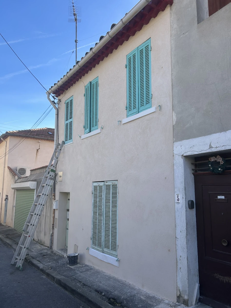 Ravalement de façade à Cassis
